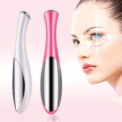 Zarusky Pen Type Eye Massager - Electric Vibration Stick for Eye Bags & Face Lifting